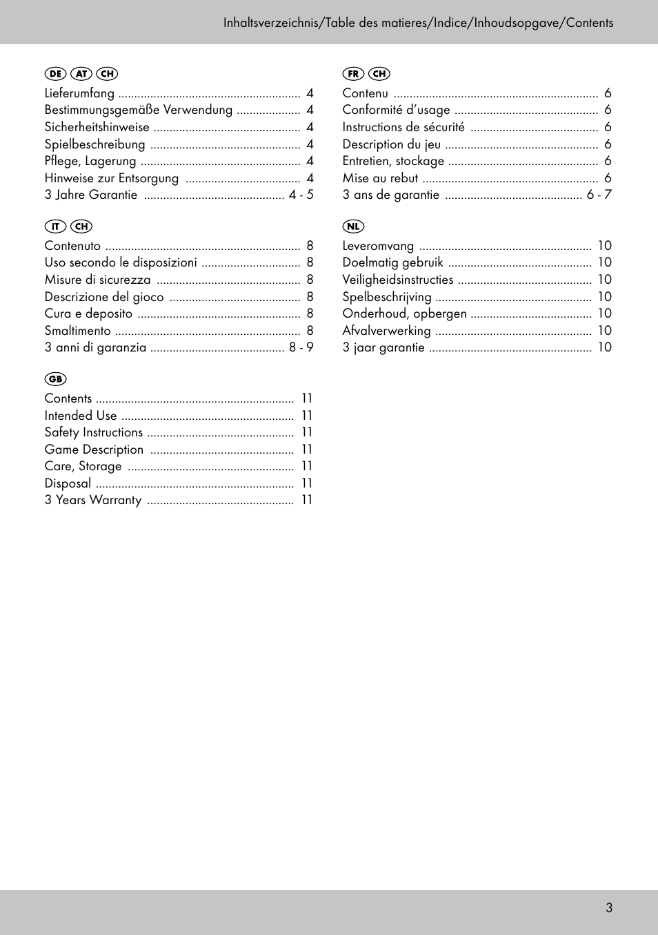 Playtive MINI GOLF SET User Manual | Page 3 / 12