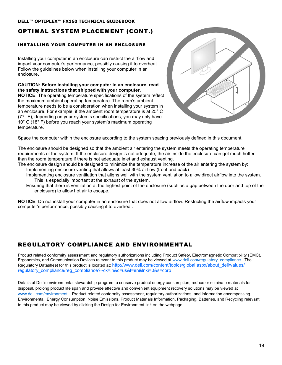 Dell OptiPlex FX160 User Manual | Page 19 / 20