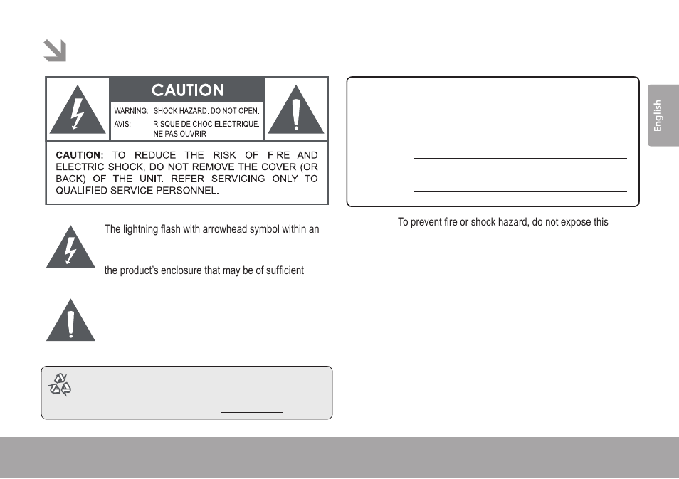 Safety & regulatory statements | COBY CSMP175 User Manual | Page 17 / 62