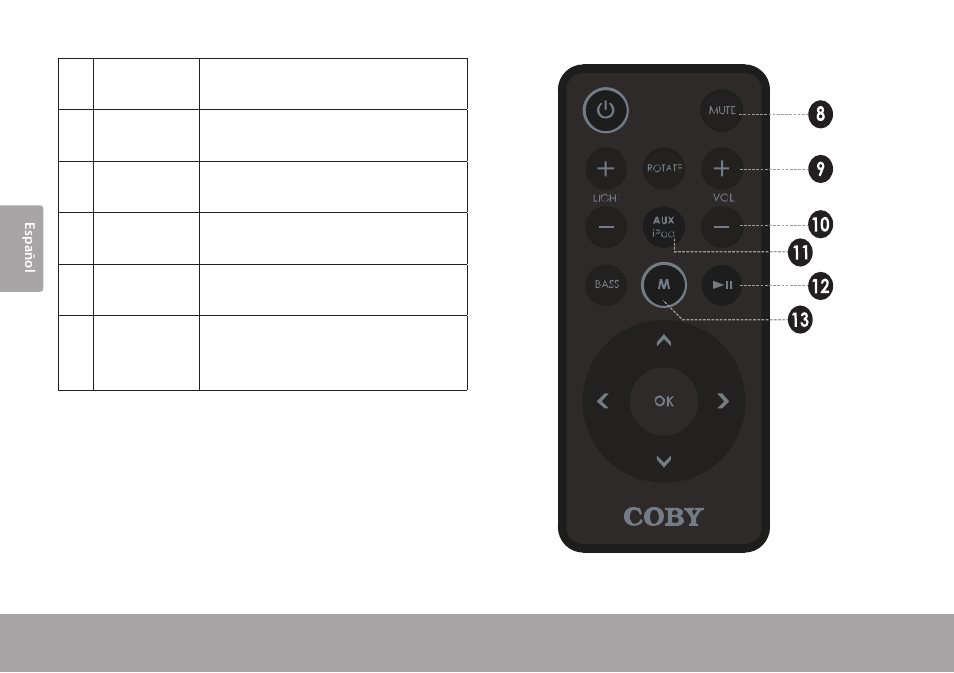 COBY CSMP175 User Manual | Page 28 / 62