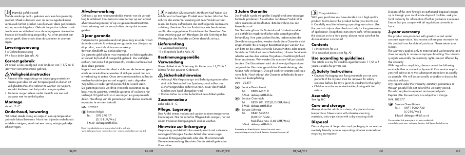Playtive BUILD-YOUR-OWN ZOO PUZZLE User Manual | Page 2 / 2