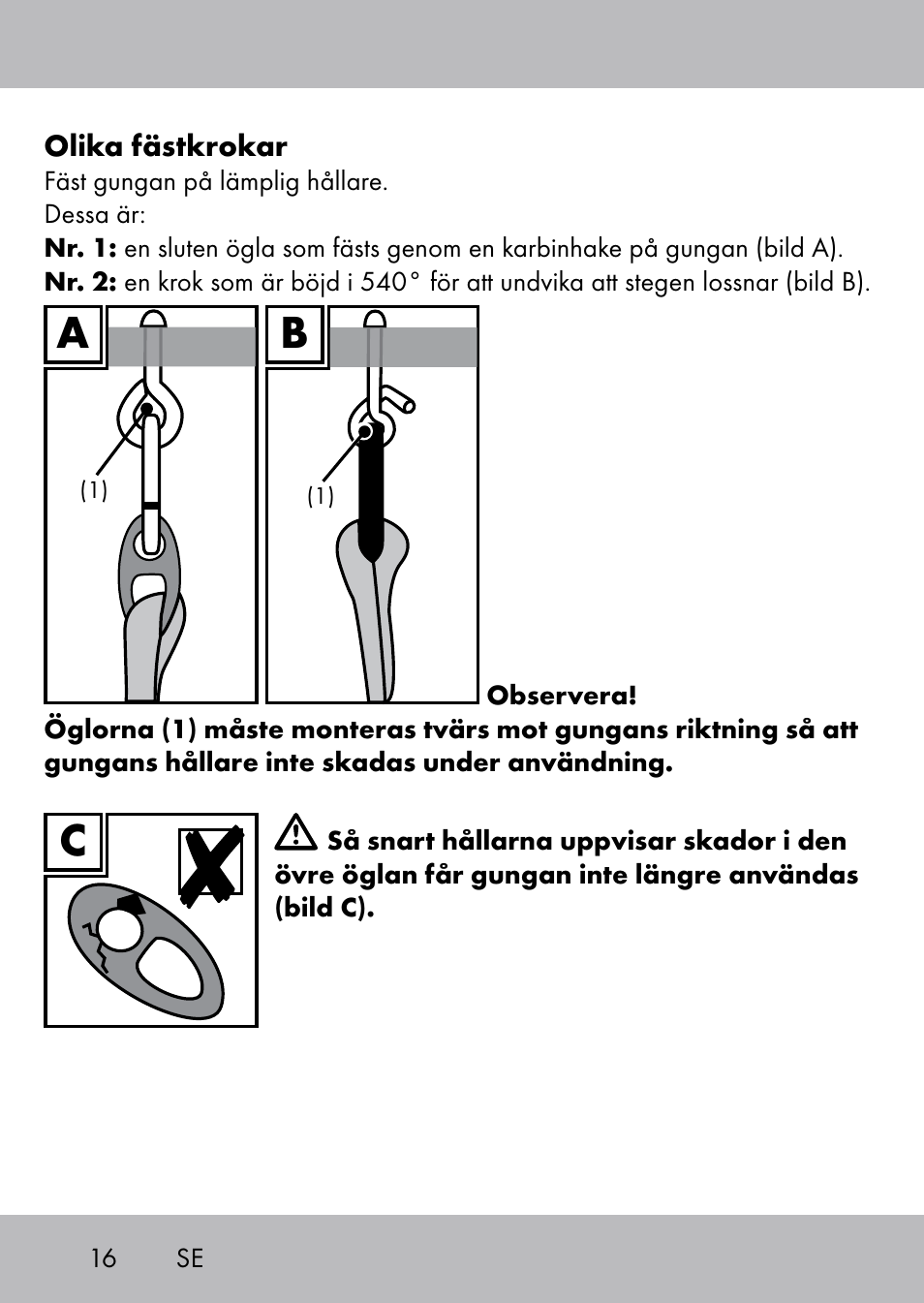 Playtive Swing Brettschaukel User Manual | Page 14 / 40