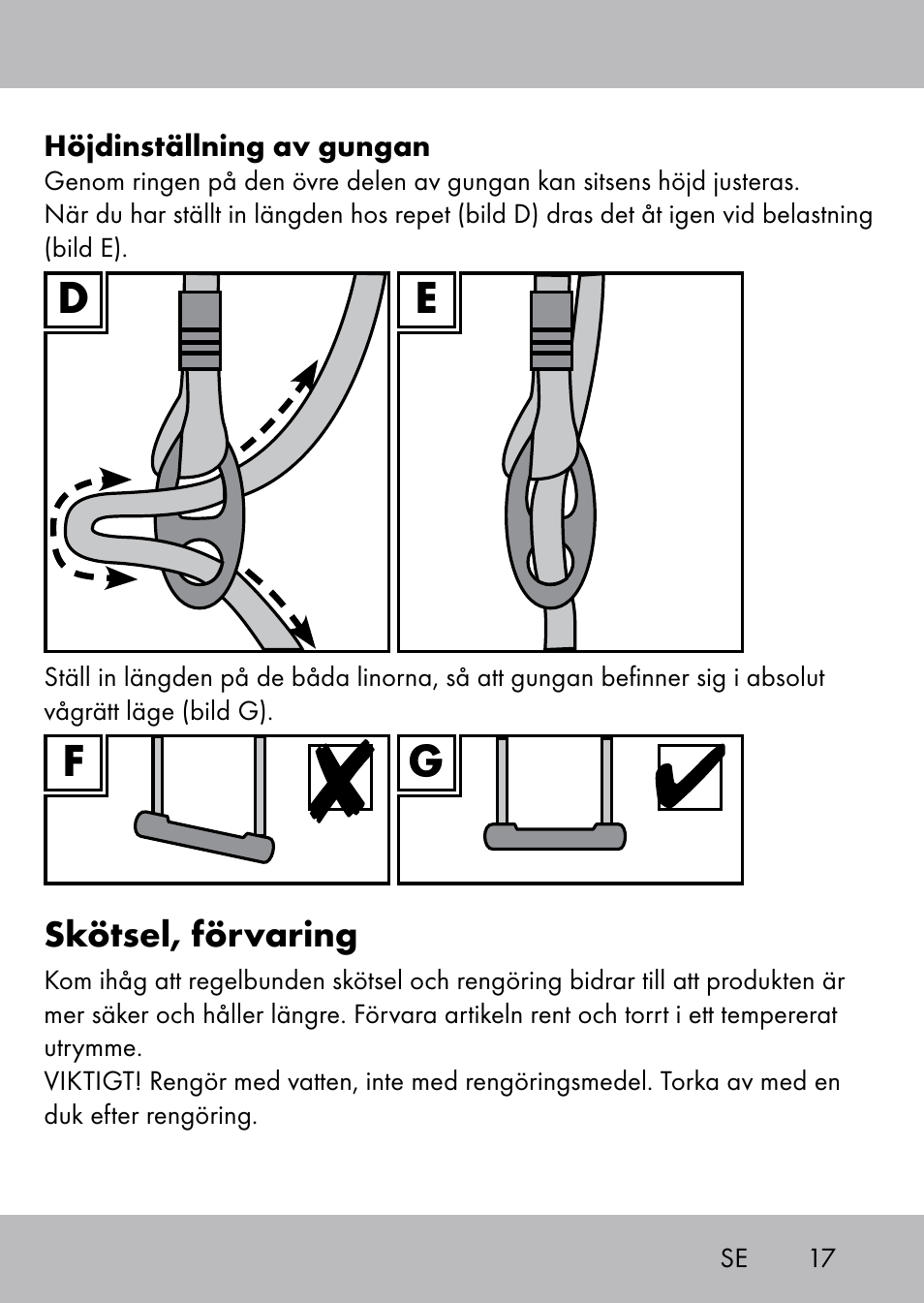 Playtive Swing Brettschaukel User Manual | Page 15 / 40