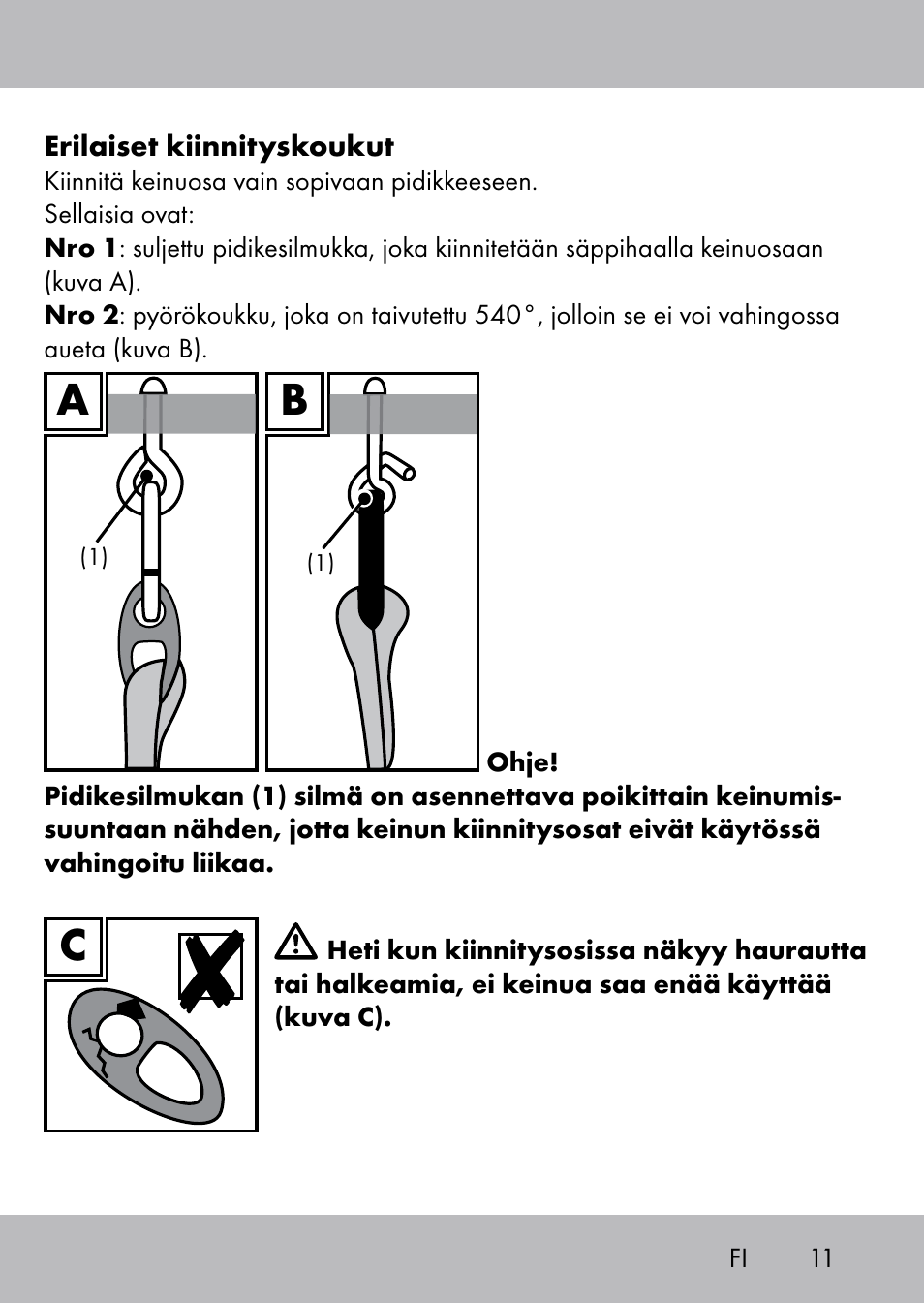 Playtive Swing Brettschaukel User Manual | Page 9 / 40