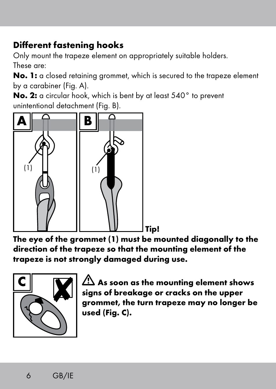 Playtive Swing Trapezschaukel User Manual | Page 4 / 40