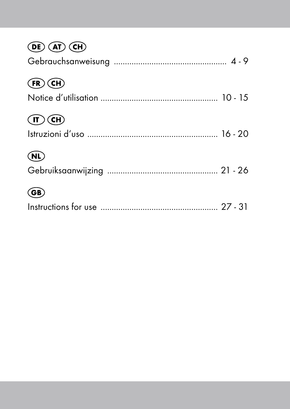 Playtive Swing Brettschaukel User Manual | 32 pages