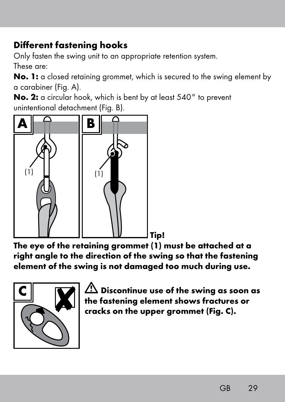 Playtive Swing Brettschaukel User Manual | Page 27 / 32