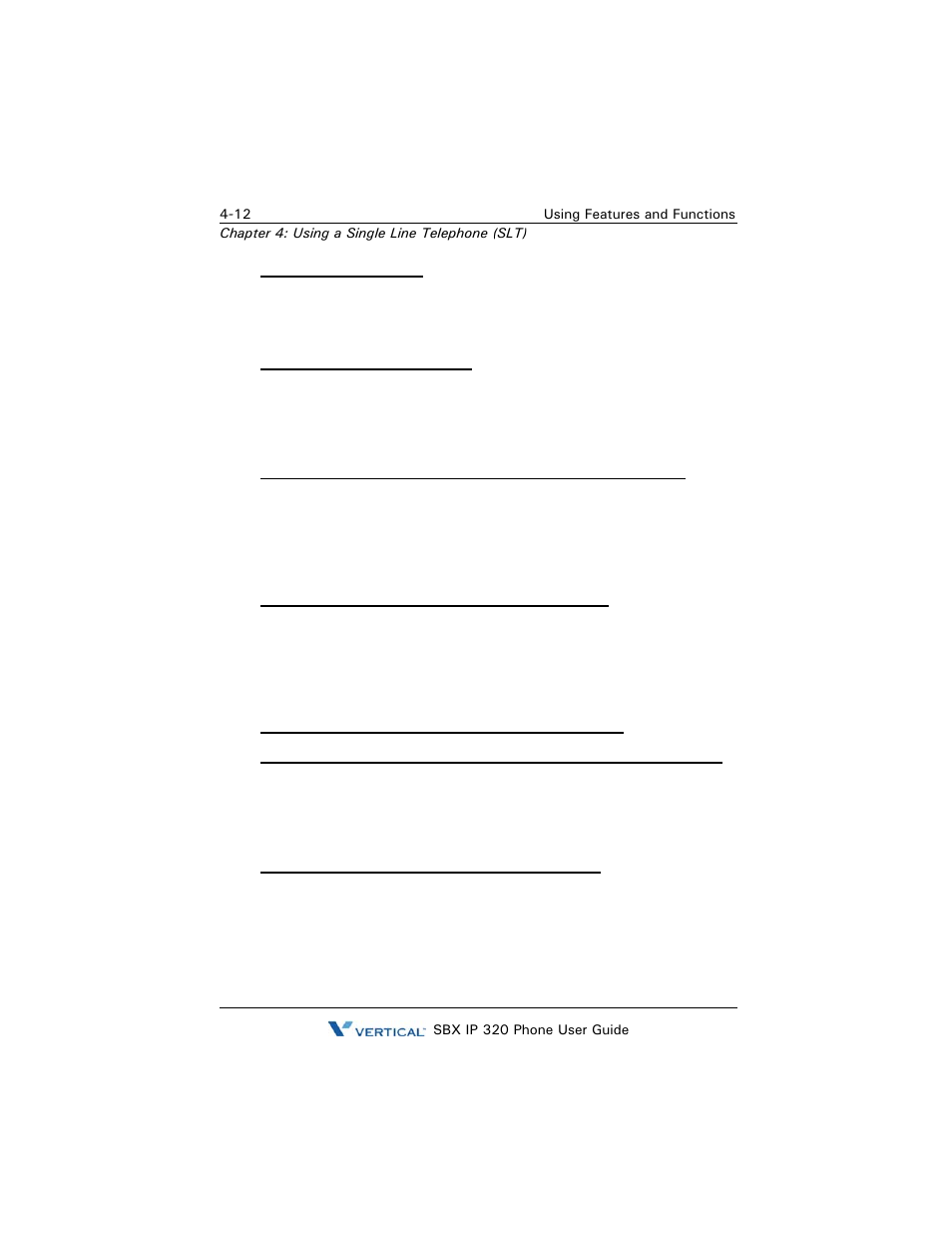 Vertical SBX IP 320 User Manual | Page 108 / 124