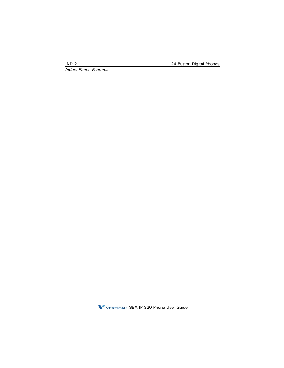 Button digital phones | Vertical SBX IP 320 User Manual | Page 122 / 124