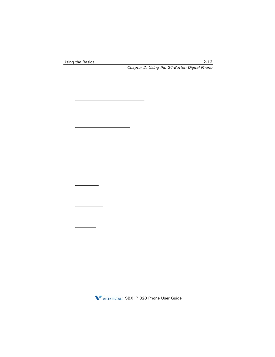 Answering calls, Using the speaker | Vertical SBX IP 320 User Manual | Page 29 / 124