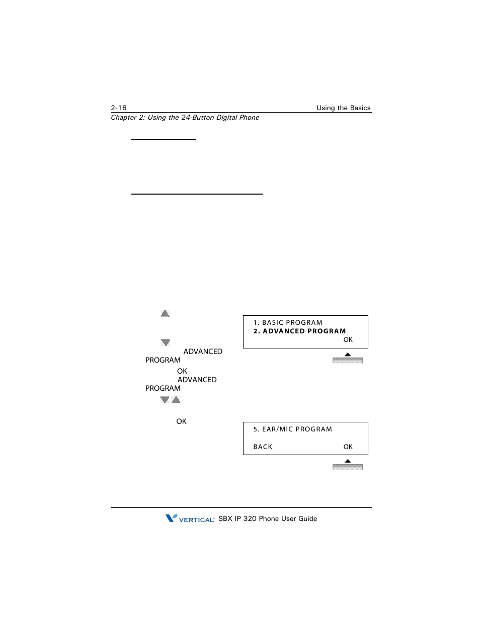 Vertical SBX IP 320 User Manual | Page 32 / 124
