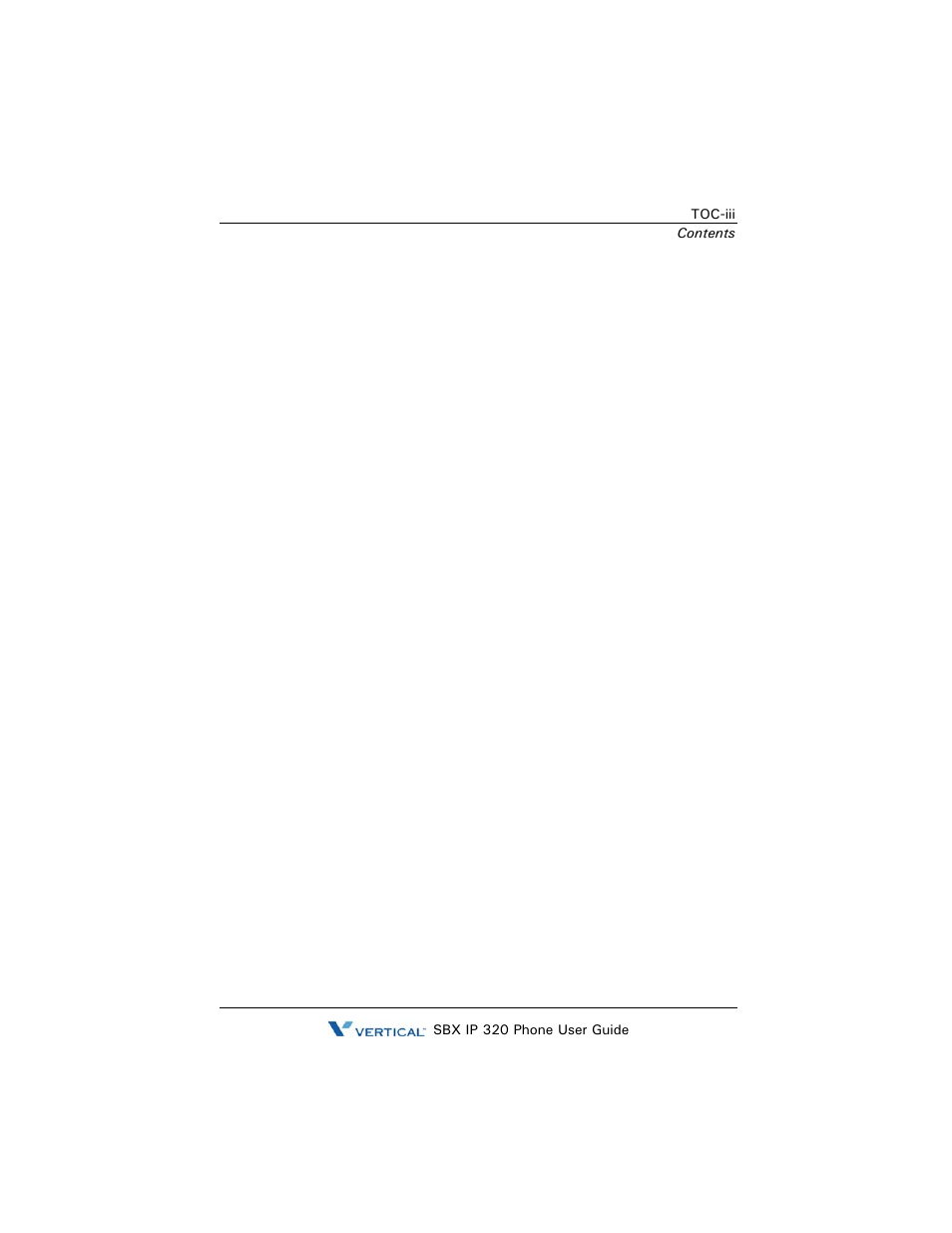 Chapter 3 using the 8-button digital phone | Vertical SBX IP 320 User Manual | Page 7 / 124