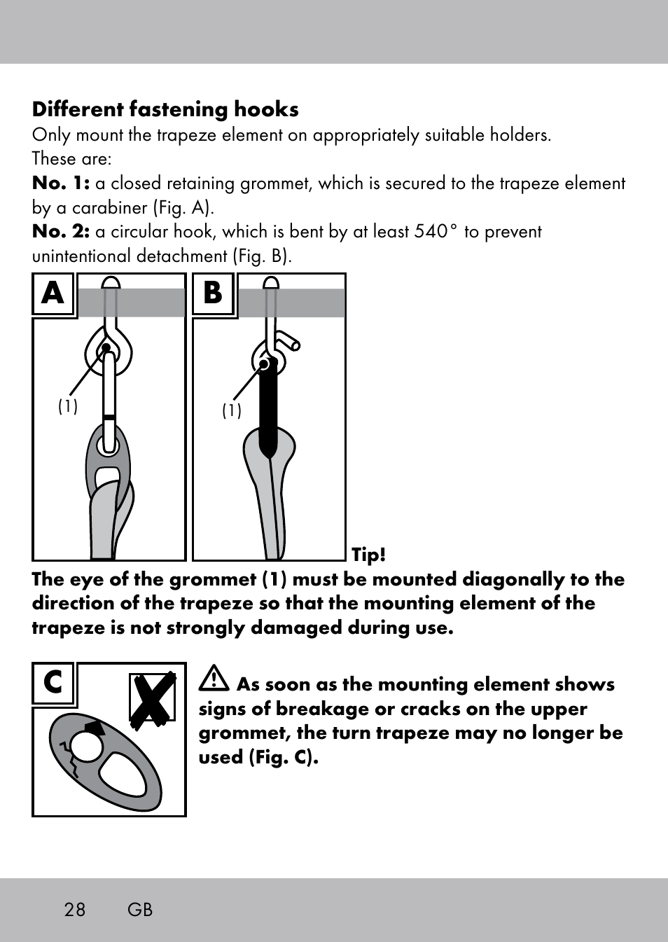 Playtive Swing Trapezschaukel User Manual | Page 26 / 28