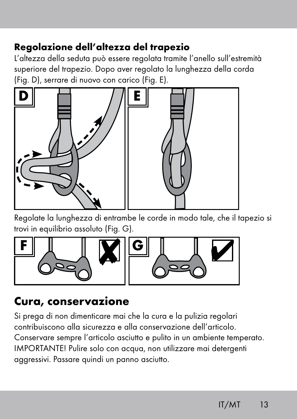 Playtive Swing Trapezschaukel User Manual | Page 11 / 28
