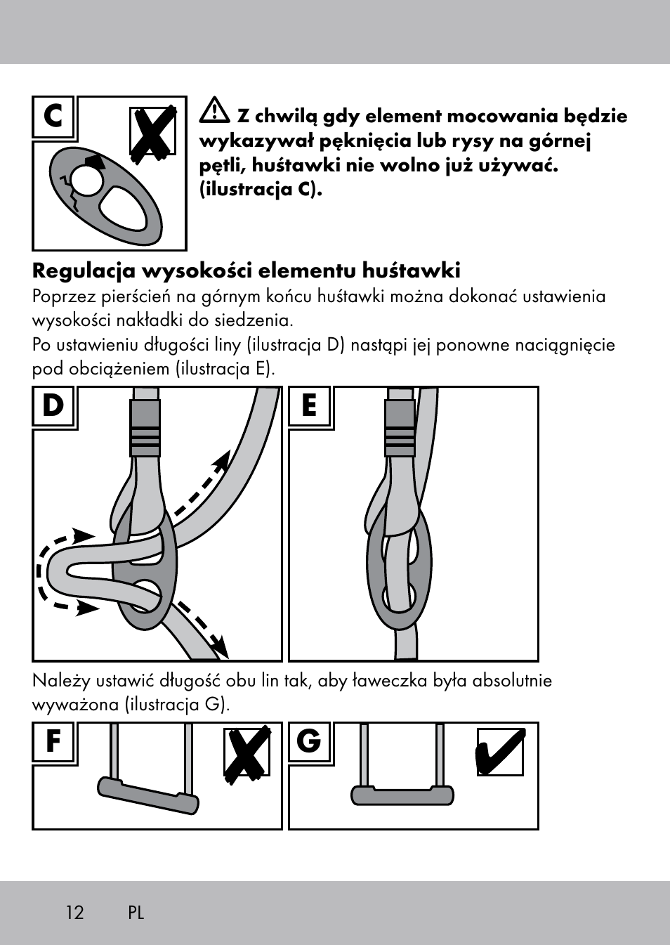 Playtive Swing Brettschaukel User Manual | Page 10 / 40