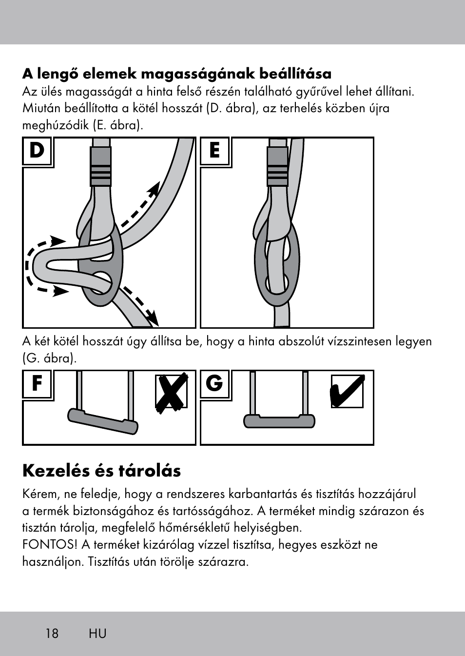 Playtive Swing Brettschaukel User Manual | Page 16 / 40