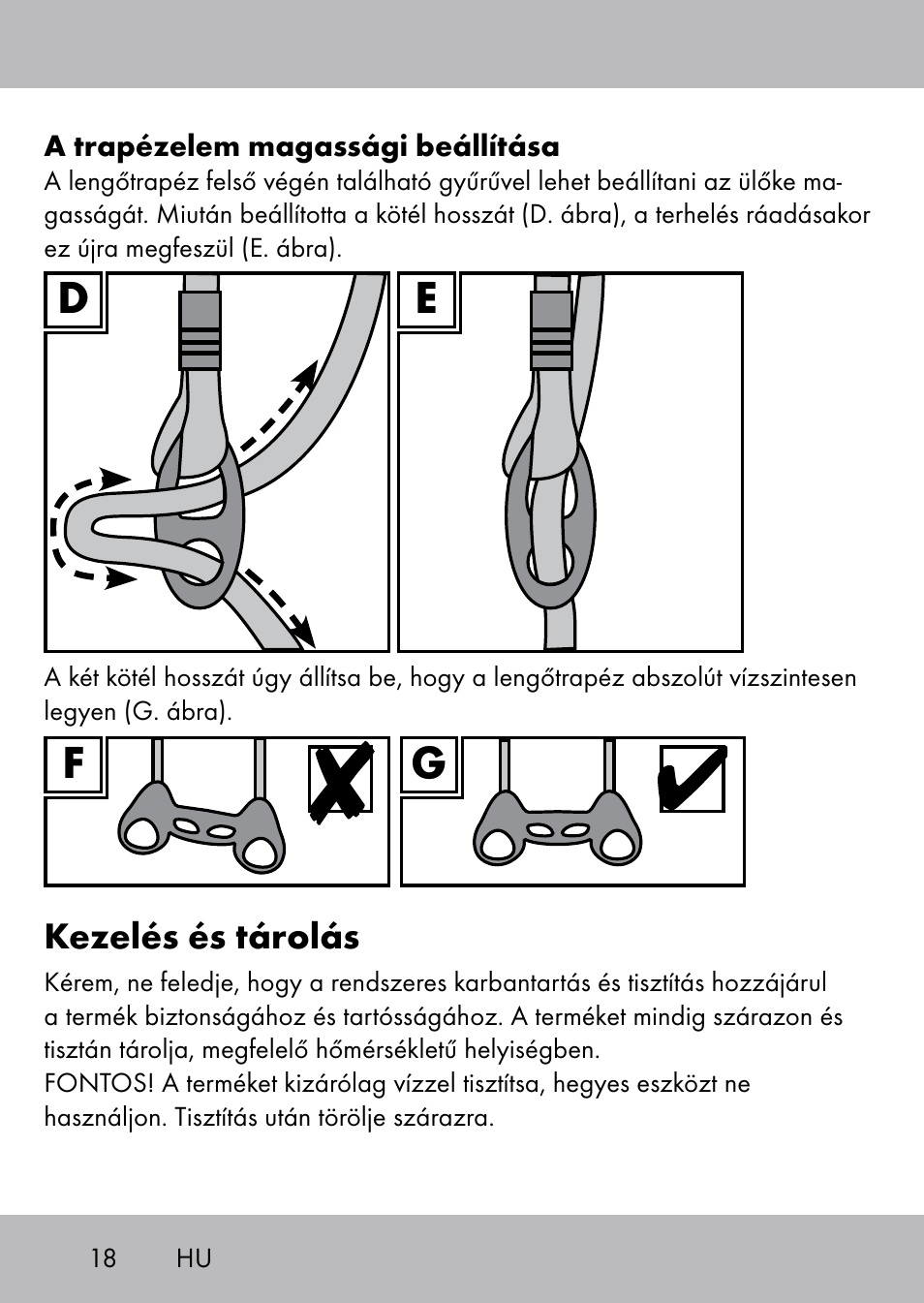Playtive Swing Trapezschaukel User Manual | Page 16 / 40