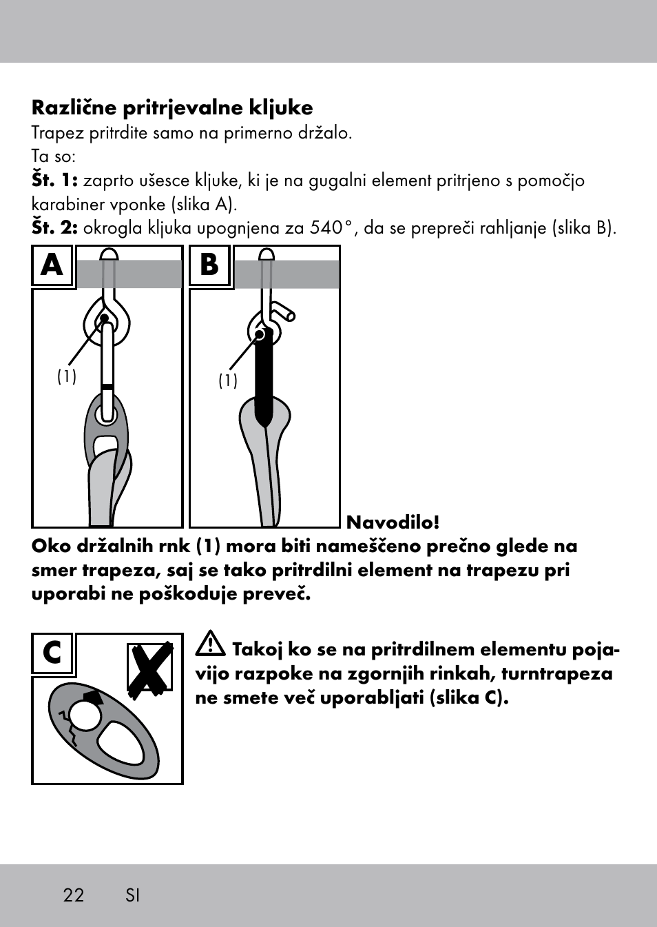 Playtive Swing Trapezschaukel User Manual | Page 20 / 40