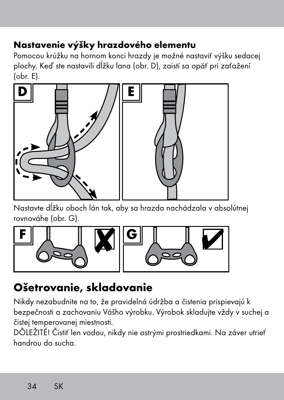 Playtive Swing Trapezschaukel User Manual | Page 32 / 40