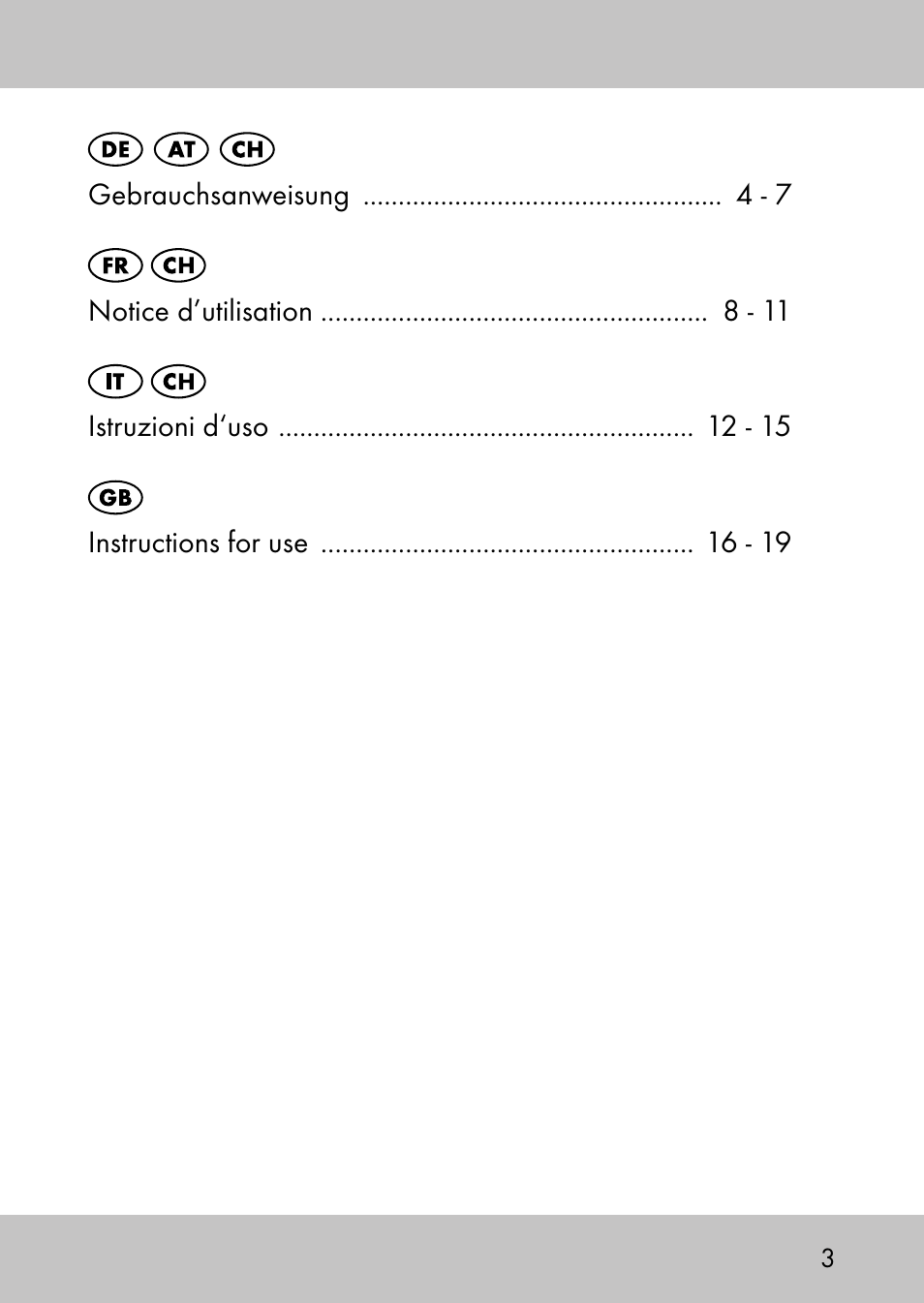 Playtive Swing StyleB User Manual | 20 pages