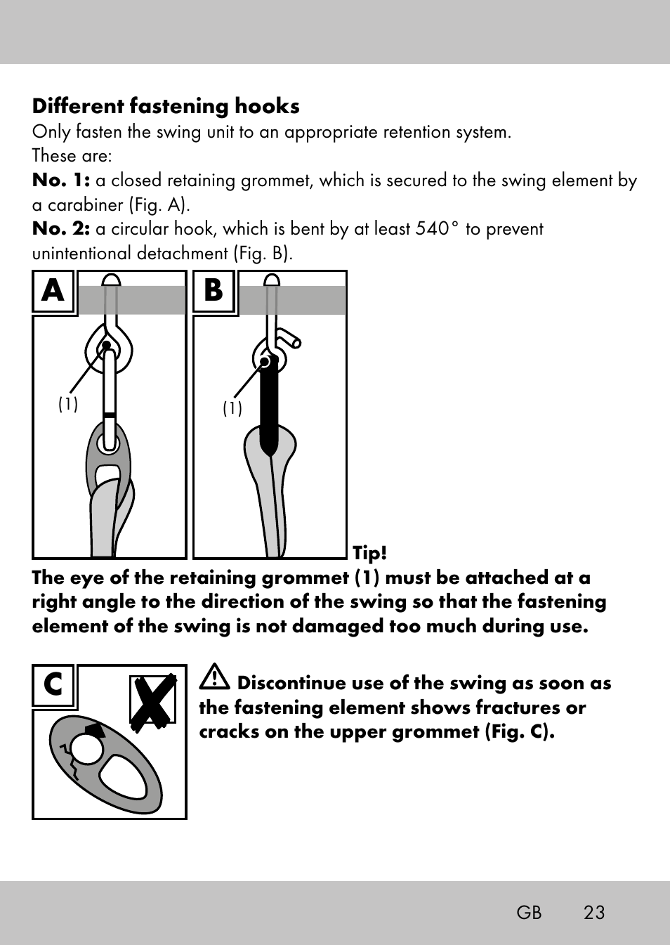 Playtive Swing StyleC User Manual | Page 21 / 24