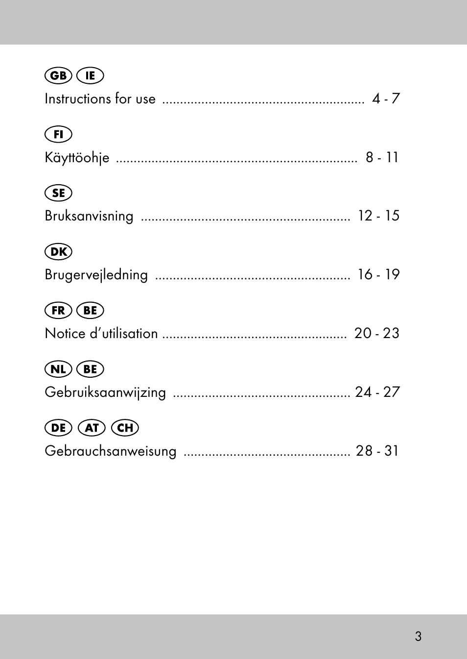 Playtive Swing StyleB User Manual | 32 pages