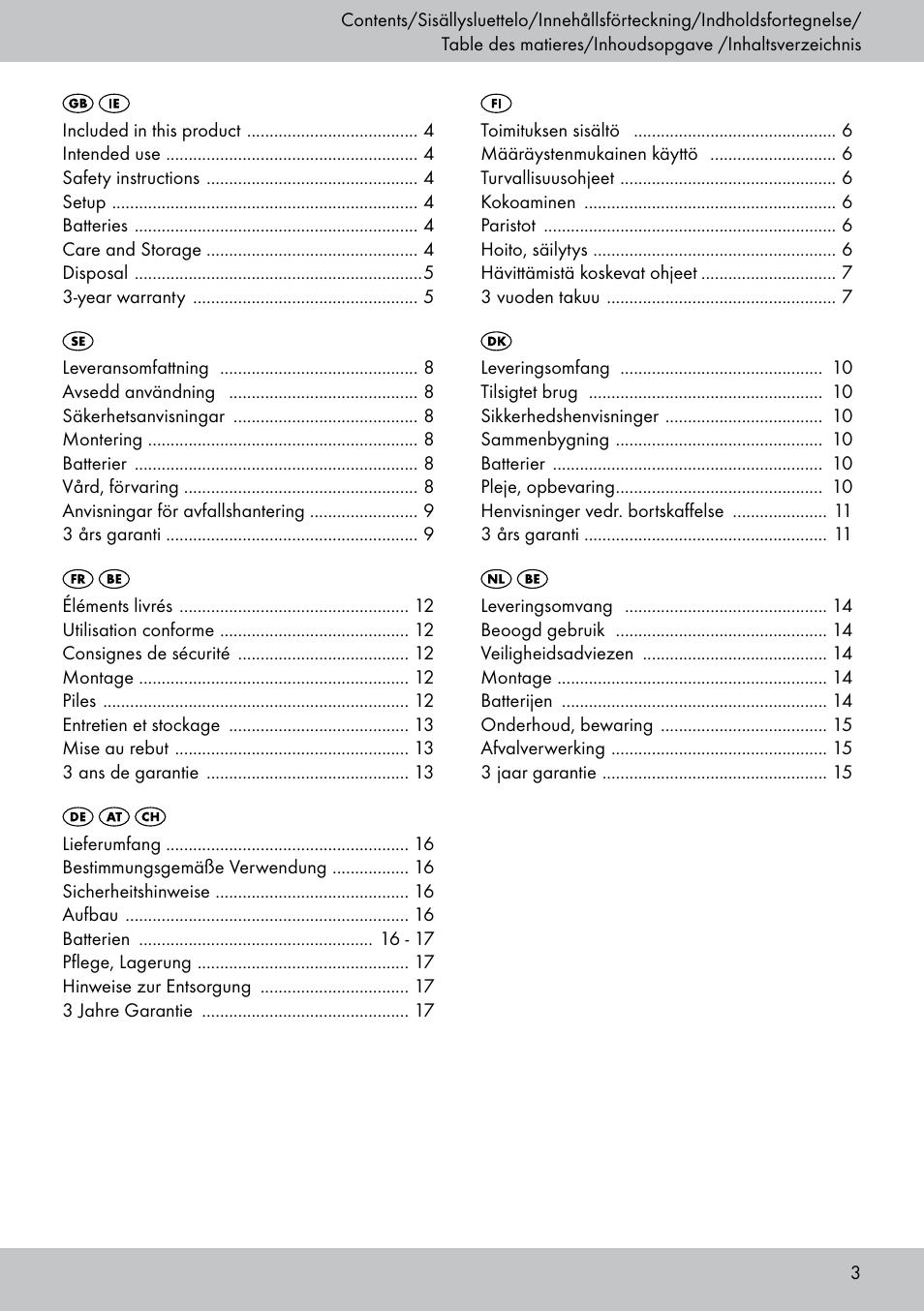 Playtive WOODEN RAILWAY SET User Manual | Page 3 / 20