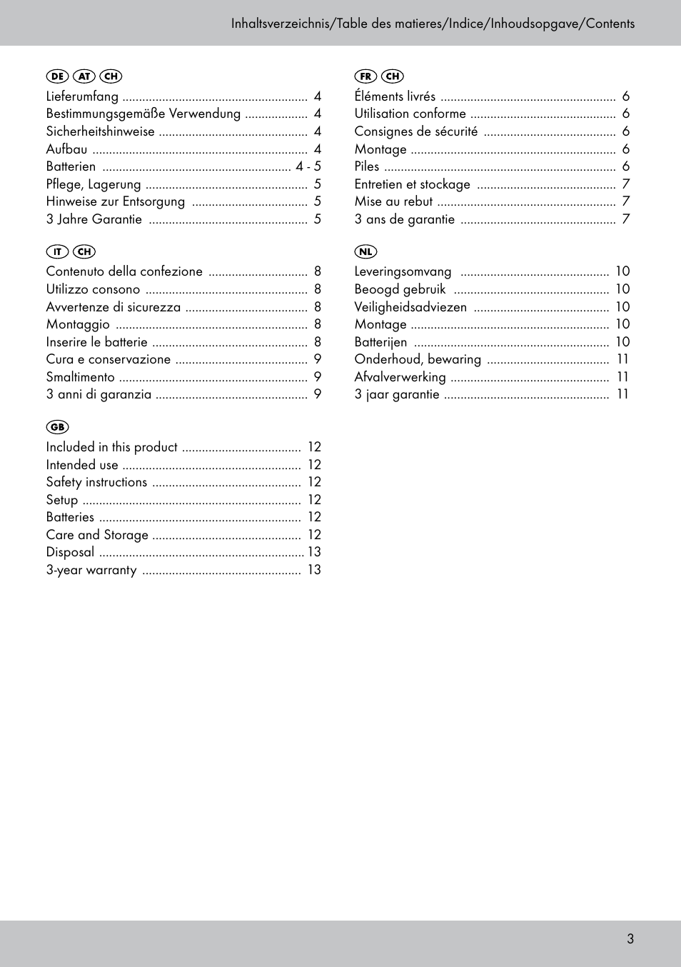 Playtive WOODEN RAILWAY SET User Manual | Page 3 / 16