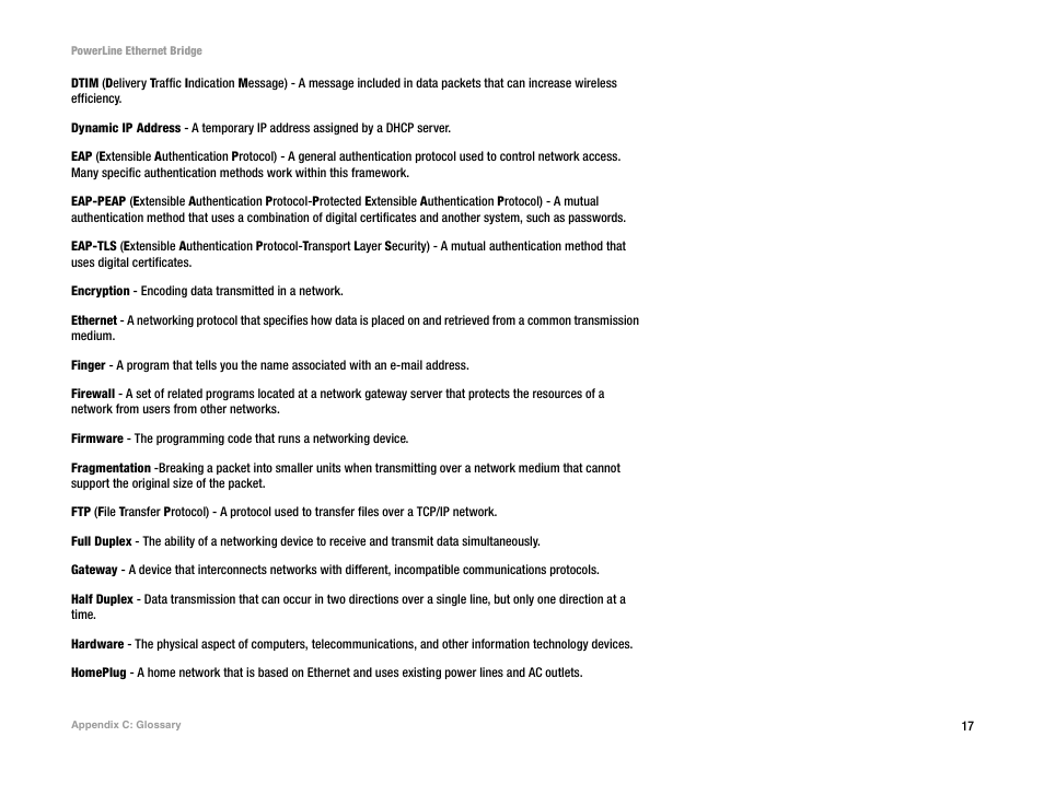 Linksys PLEBR10 User Manual | Page 21 / 29
