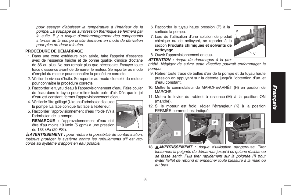Français | DeWalt N0003431 User Manual | Page 33 / 68