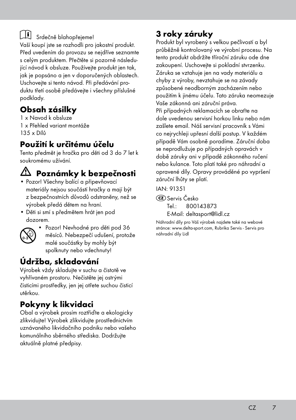 Playtive BUILDING BLOCKS User Manual | Page 7 / 12