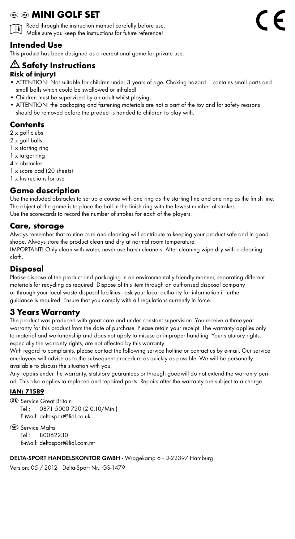 Playtive GIANT PICK-UP STICKS User Manual | Page 4 / 5