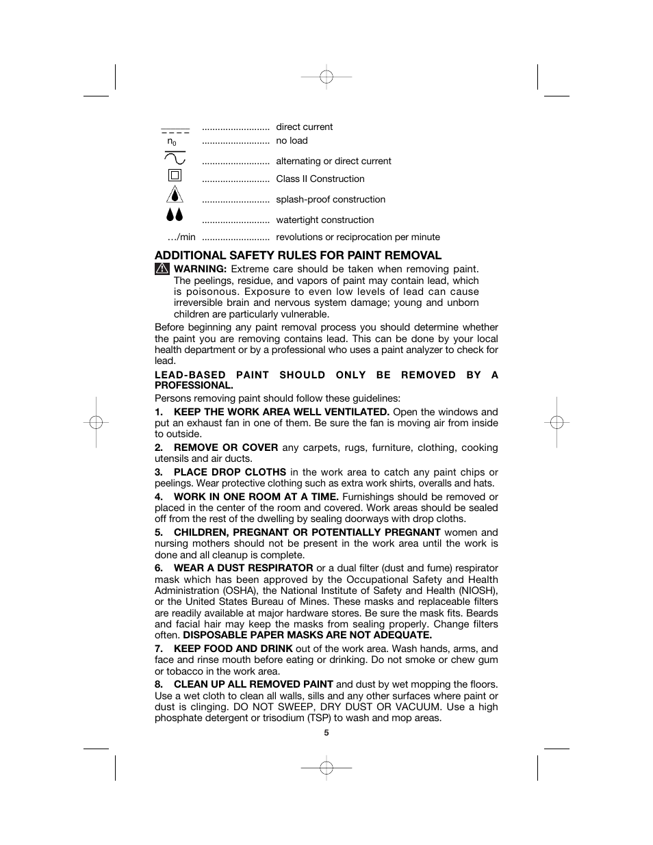 Porter-Cable MODEL 7408 User Manual | Page 5 / 13