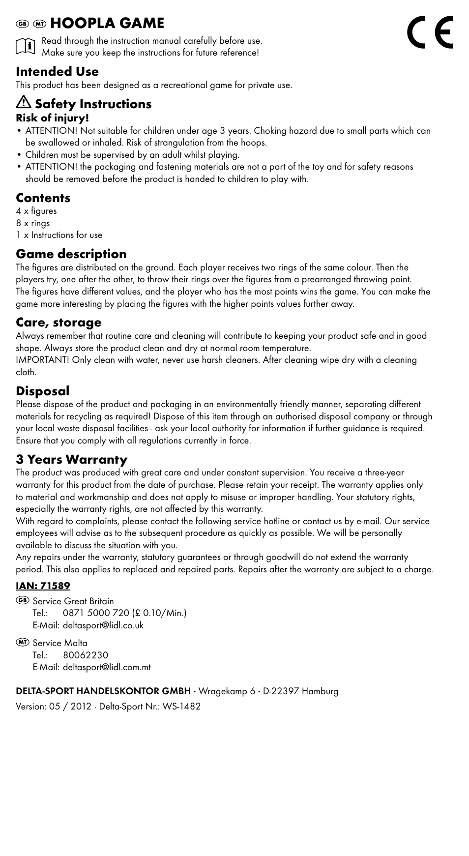 Playtive HOOPLA GAME User Manual | Page 4 / 5