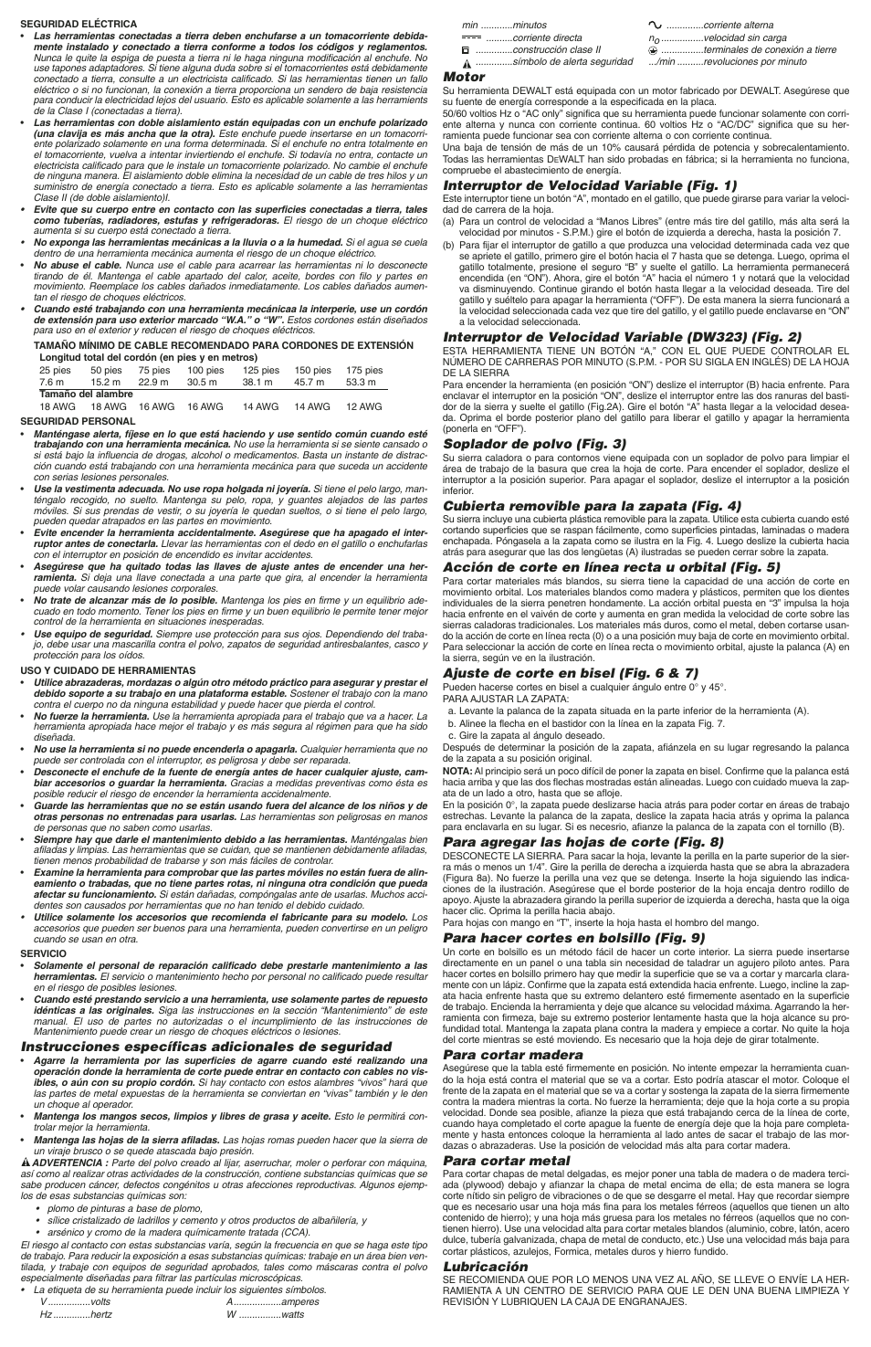 DeWalt DW323 User Manual | Page 4 / 5