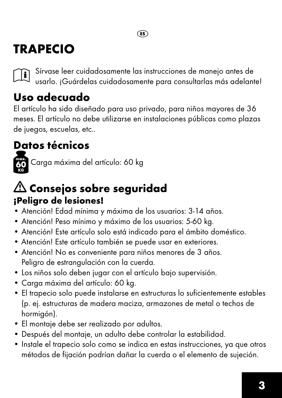 Playtive RING TRAPEZE User Manual | 28 pages