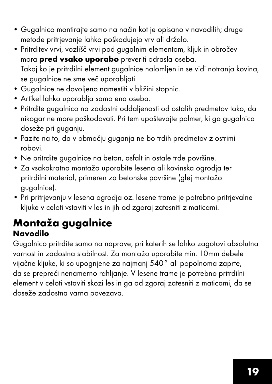 Montaža gugalnice | Playtive BOARD SWING User Manual | Page 17 / 32