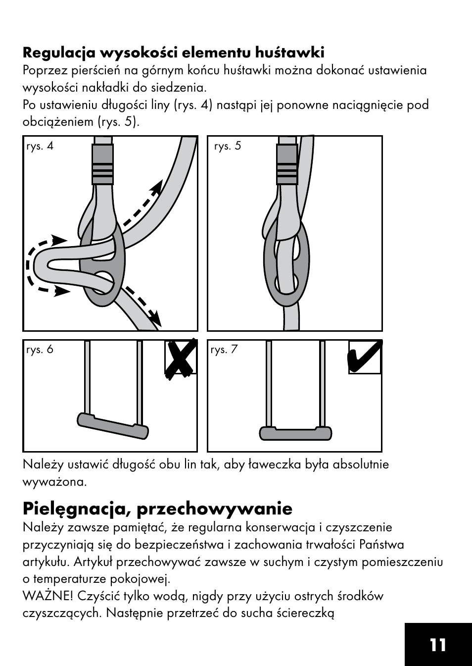 Pielęgnacja, przechowywanie | Playtive BOARD SWING User Manual | Page 9 / 32