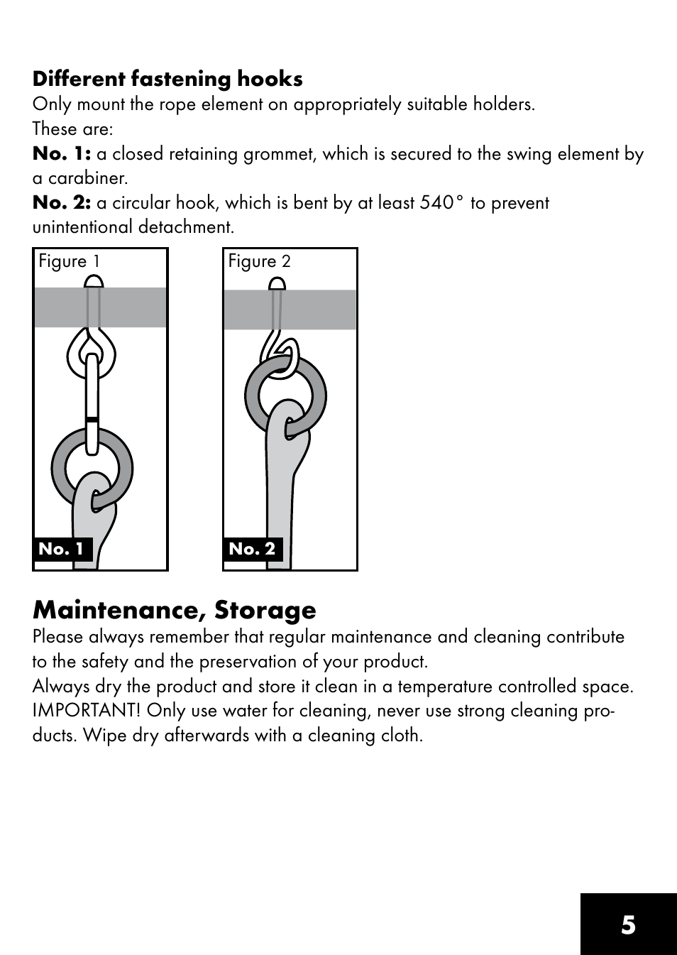 Maintenance, storage | Playtive CLIMBING ROPE User Manual | Page 3 / 28
