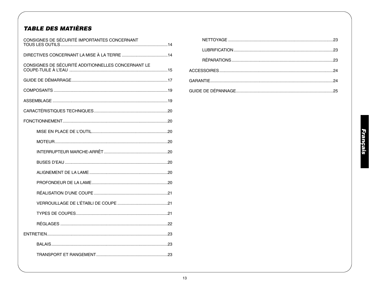 DeWalt D24000 User Manual | Page 15 / 42