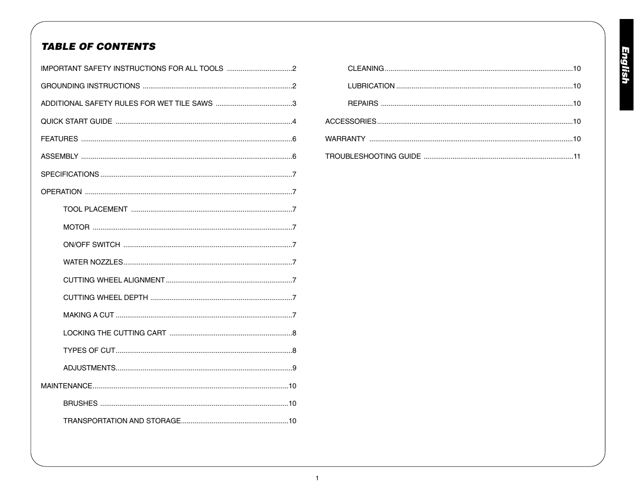 DeWalt D24000 User Manual | Page 3 / 42