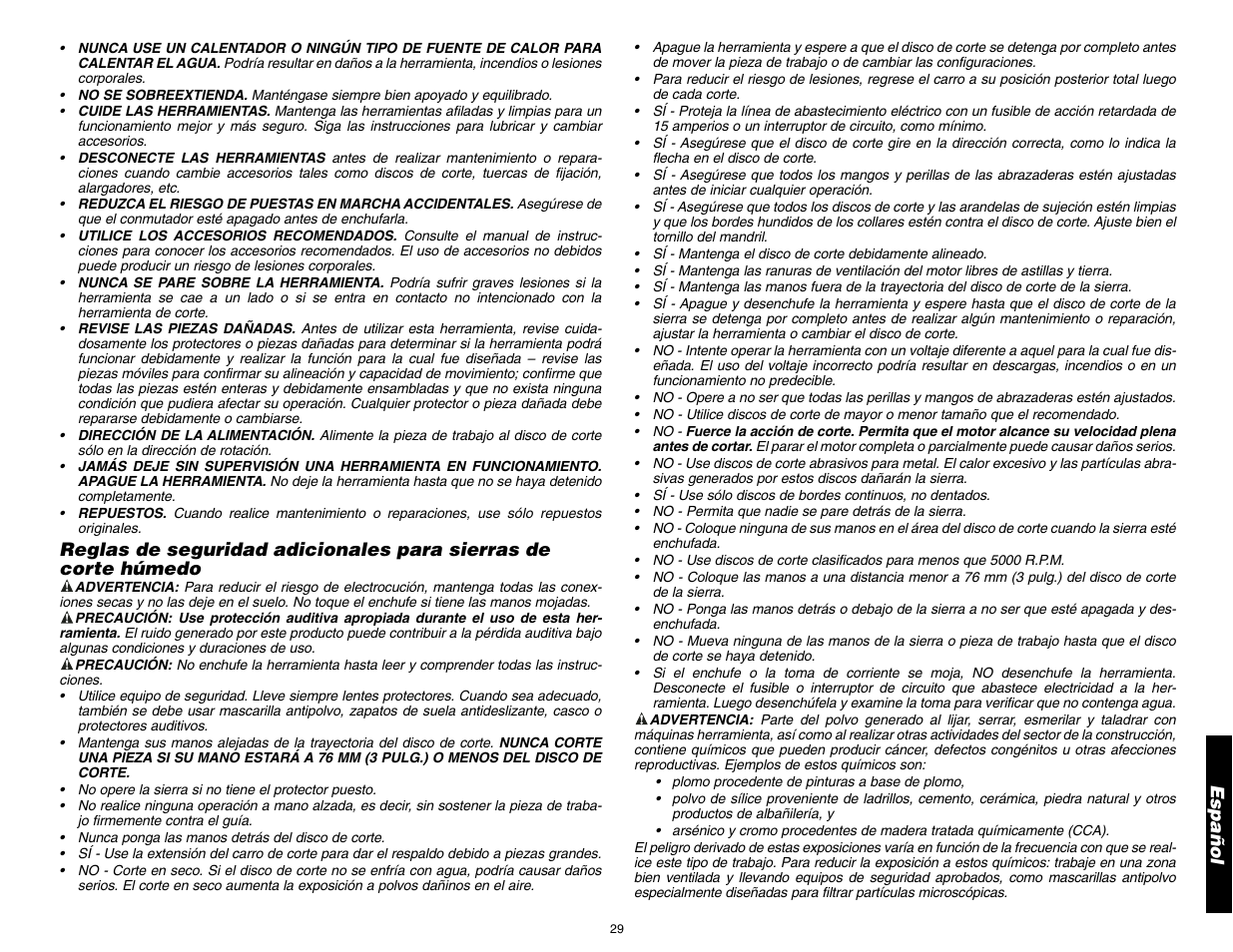 DeWalt D24000 User Manual | Page 31 / 42