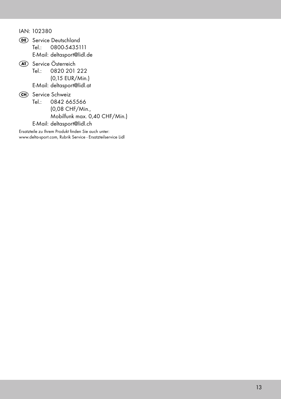 Playtive BALANCE GAME User Manual | Page 13 / 16