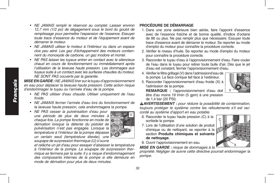 Français | DeWalt DP3900 User Manual | Page 32 / 64