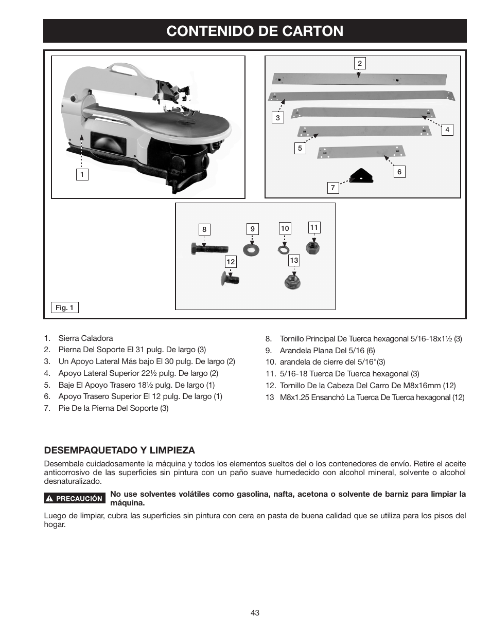 Delta SS350LS User Manual | Page 43 / 56