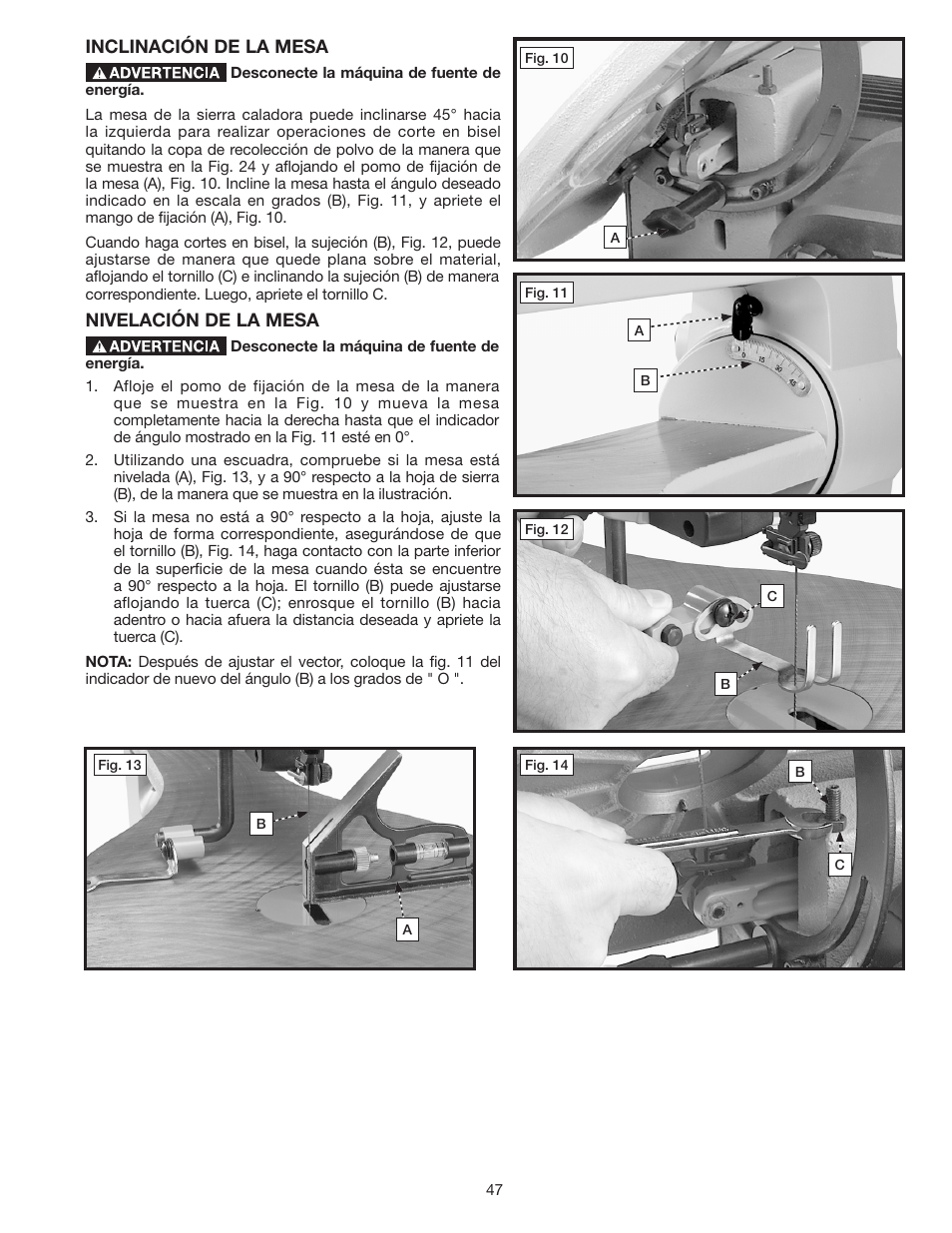 Delta SS350LS User Manual | Page 47 / 56