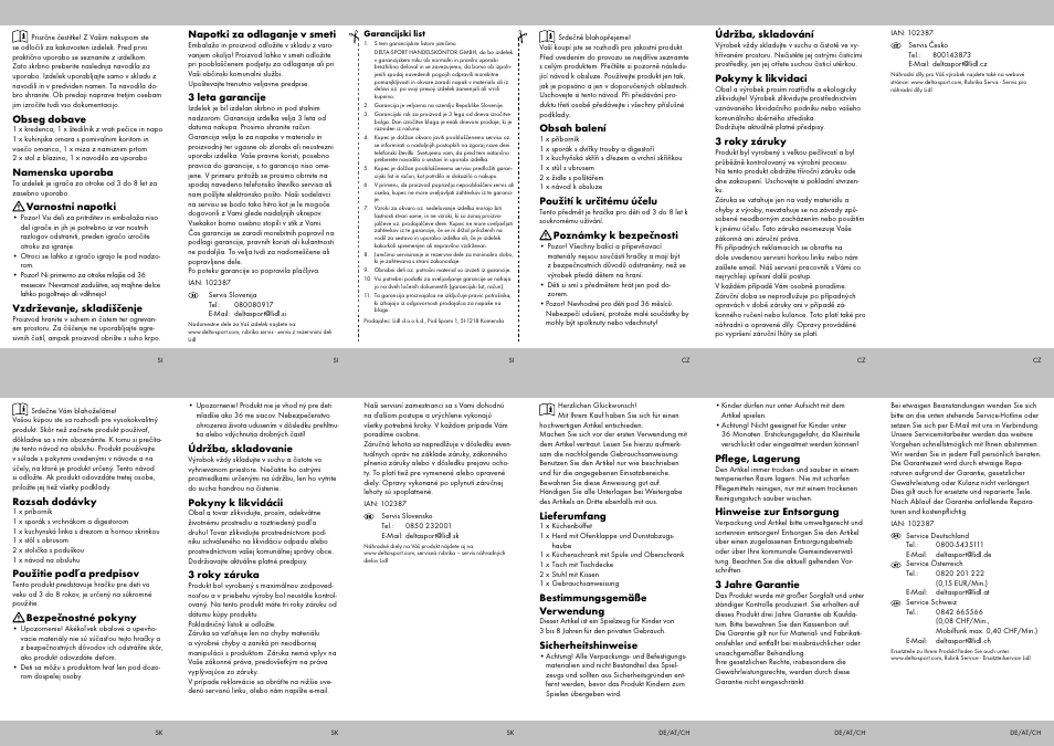 Playtive DOLL‘S HOUSE FURNITURE KITCHEN User Manual | Page 2 / 2