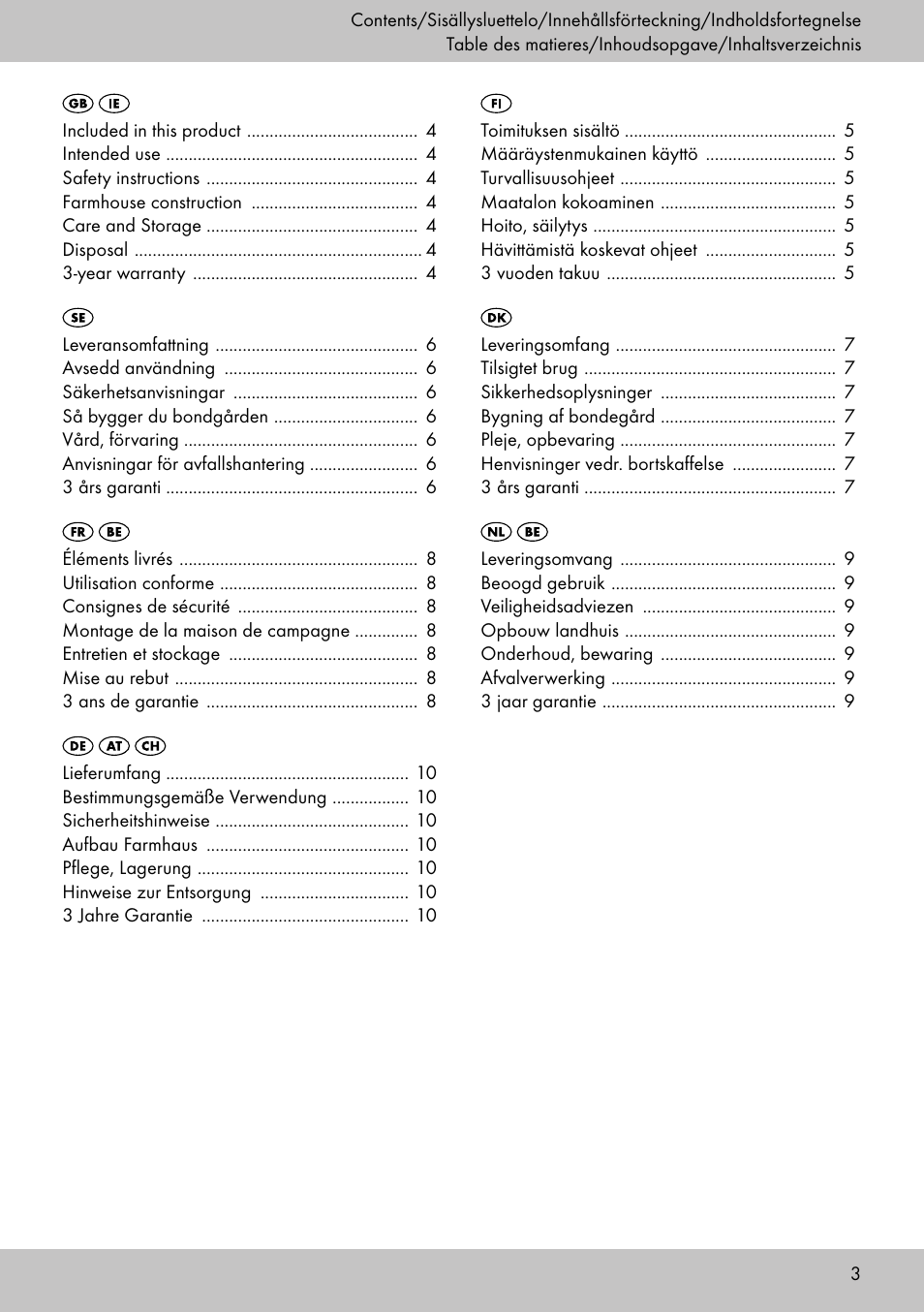 Playtive FARM WOODEN TRACK User Manual | Page 3 / 12