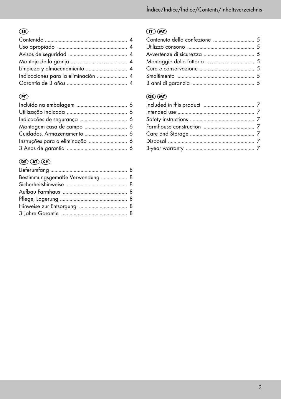 Playtive FARM WOODEN TRACK User Manual | Page 3 / 12