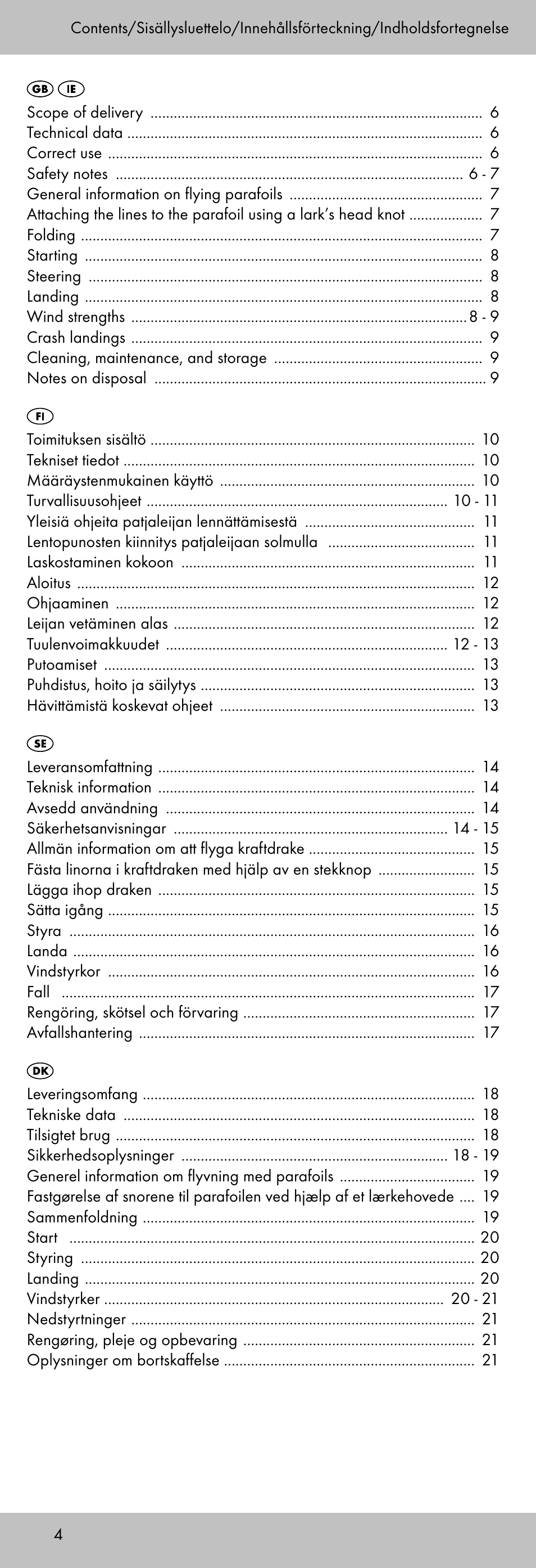 Playtive KITE StyleD User Manual | Page 4 / 36